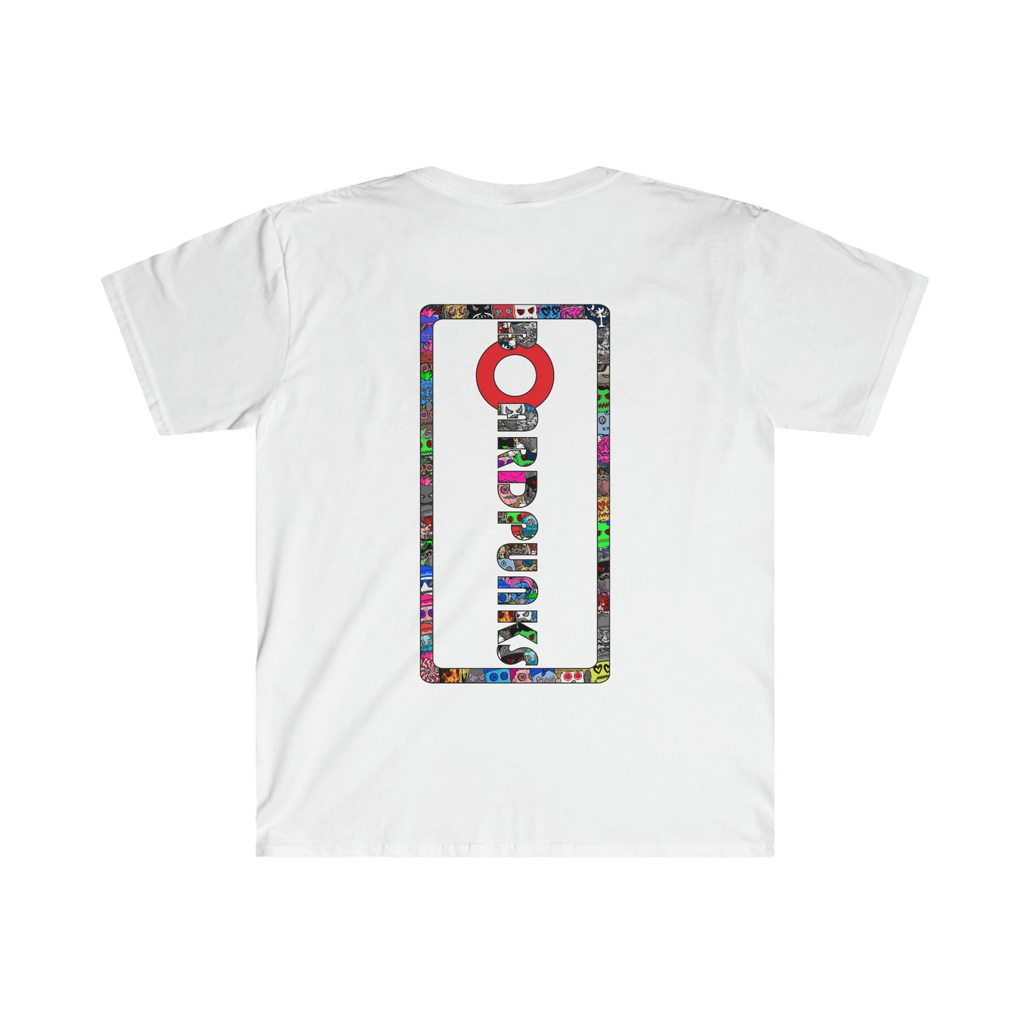 BoardPunks NFT Tee - White (Front/Rear)