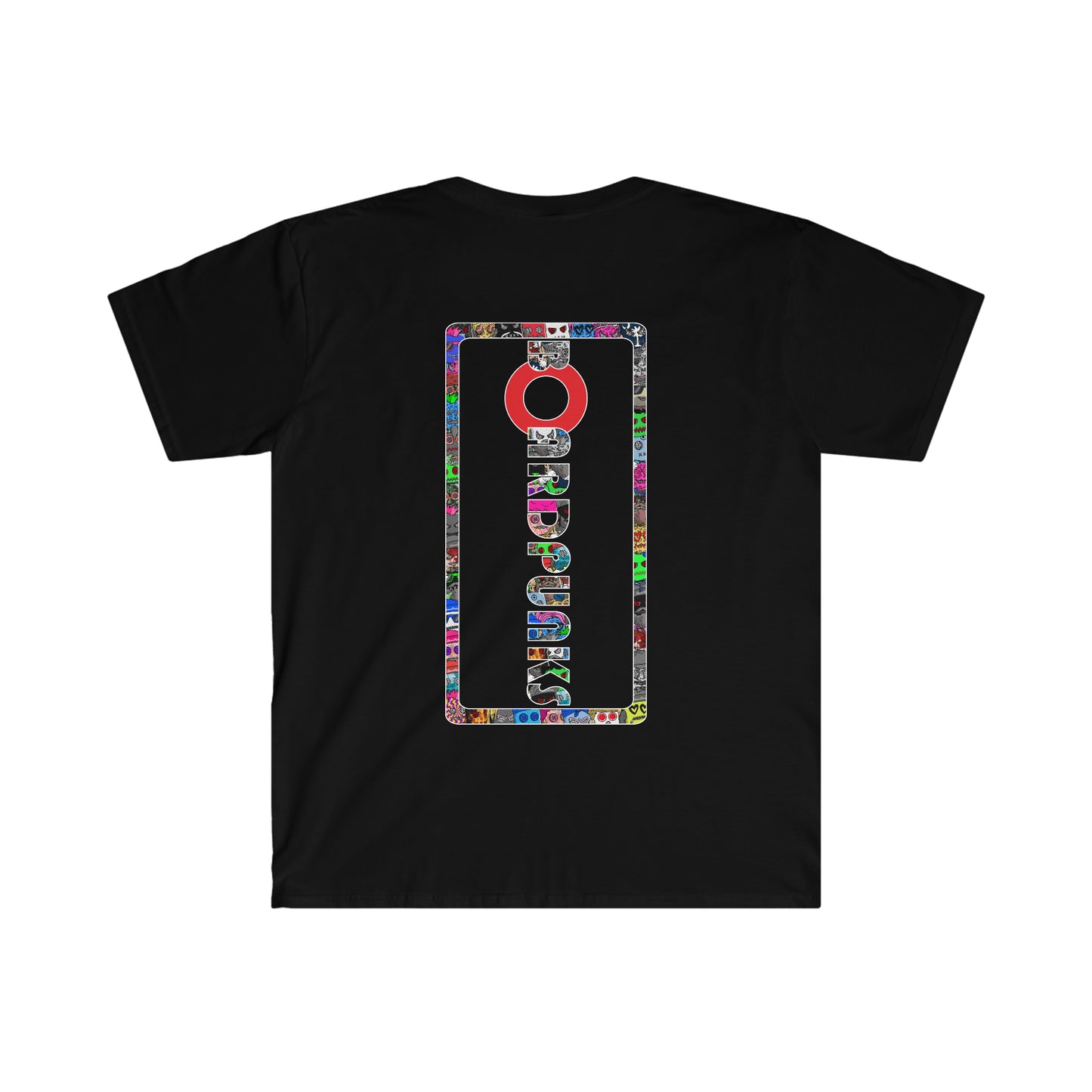 BoardPunks NFT Tee - Black (Front/Rear)