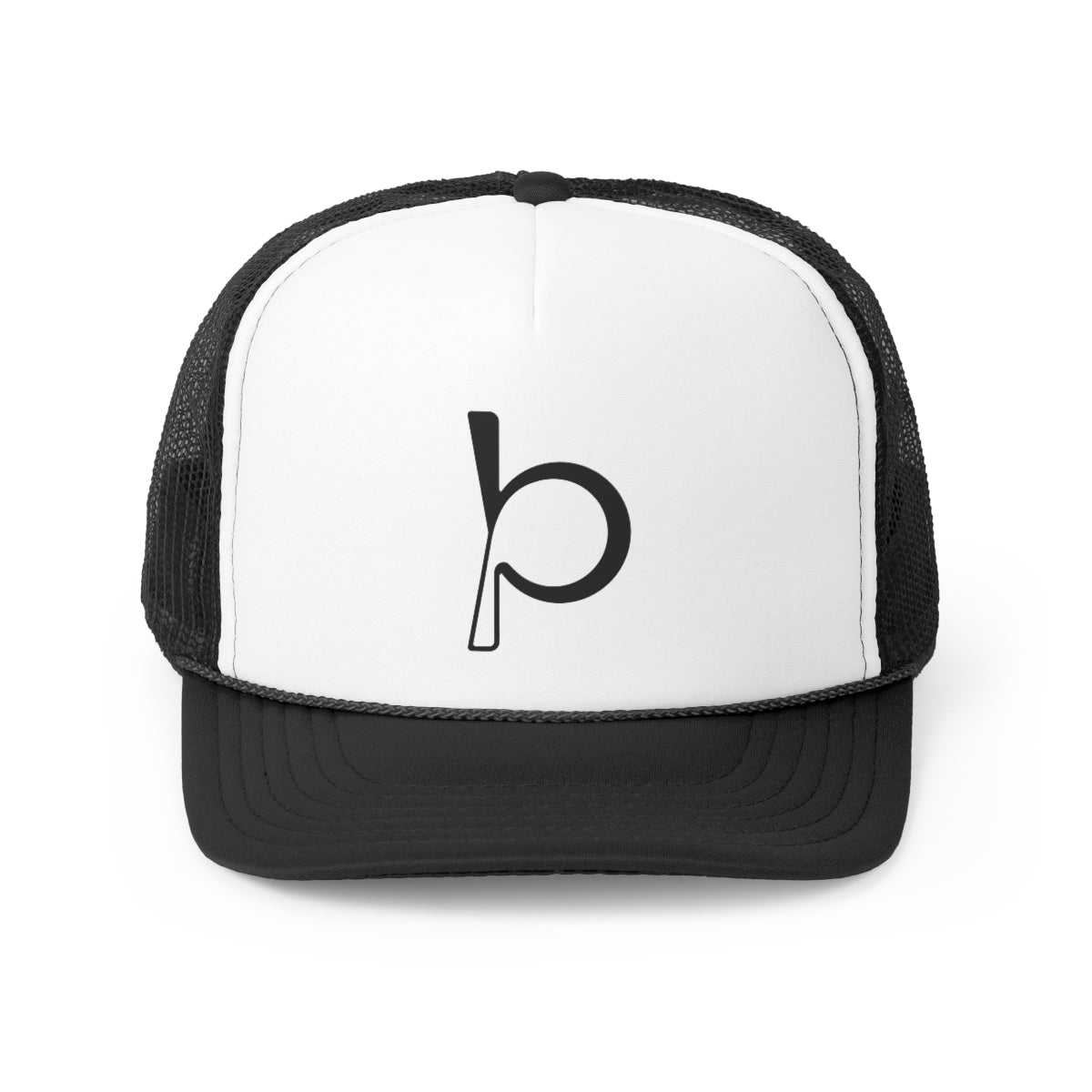 BoardPunks Hat - Trucker - Black/White