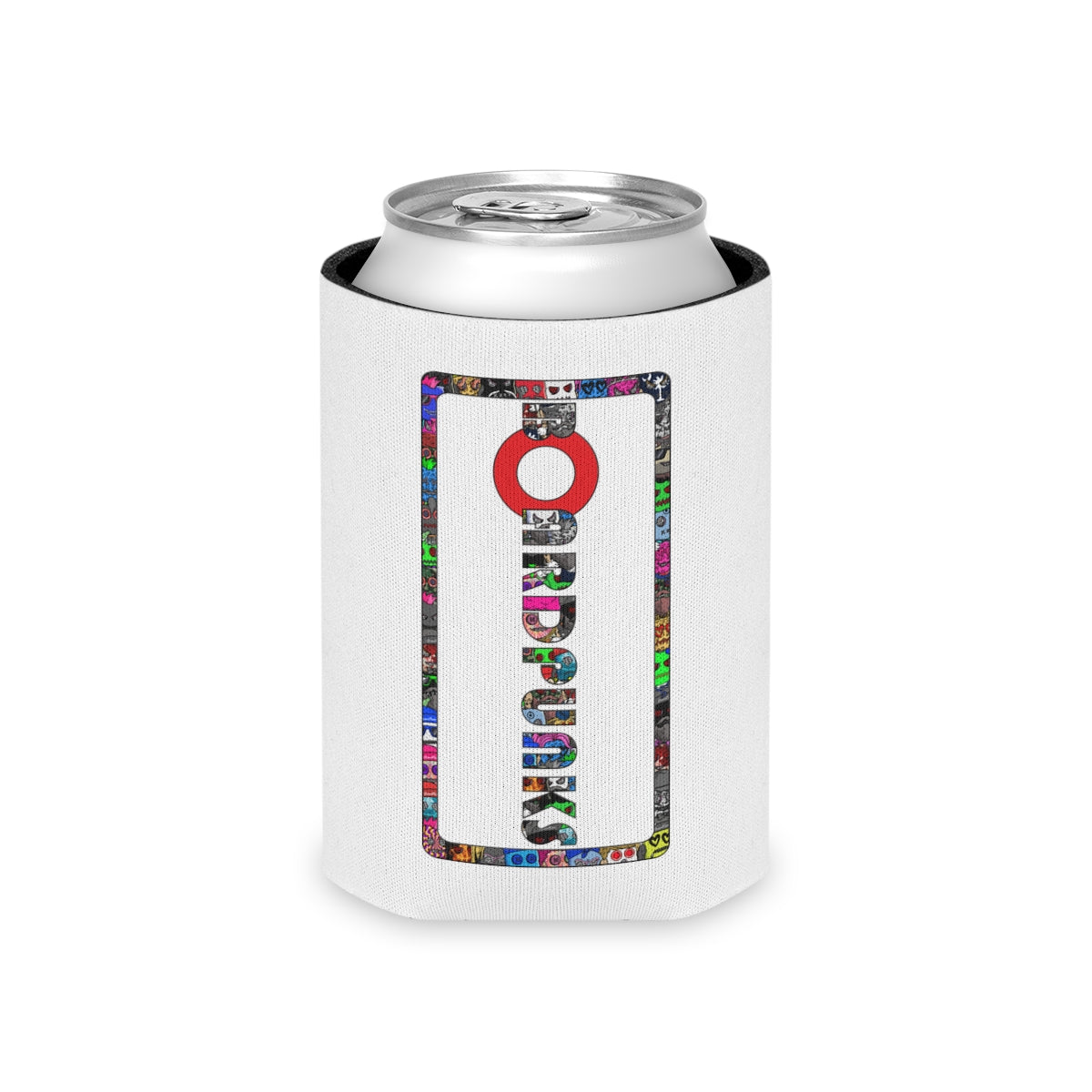 BoardPunks Can Cooler - White