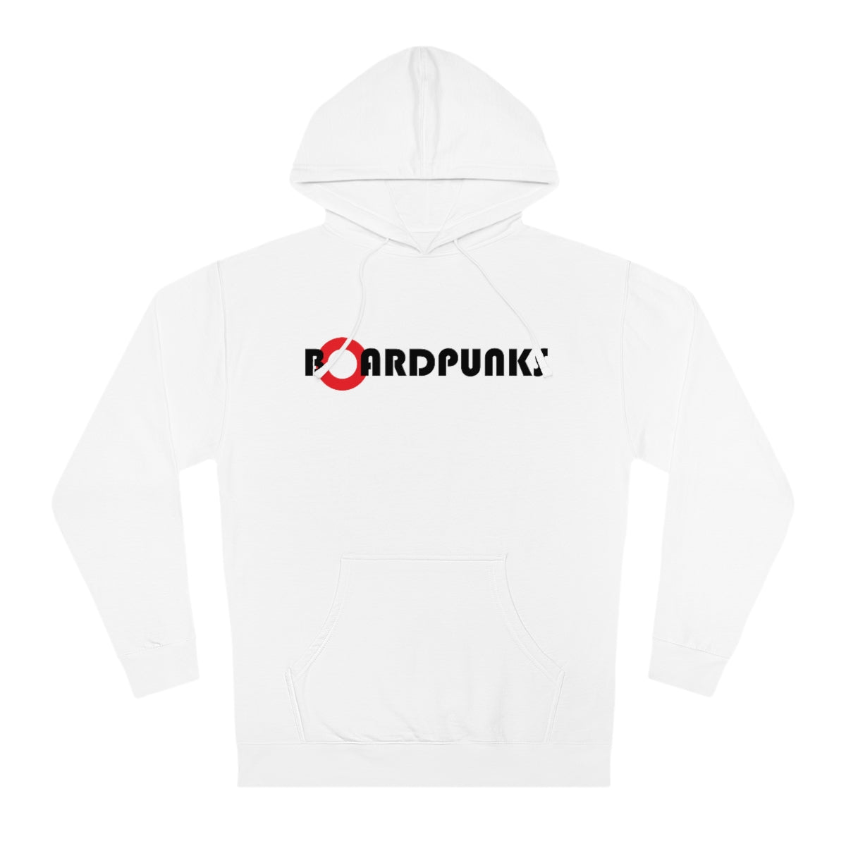 BoardPunks Hoodie - BP Text - White