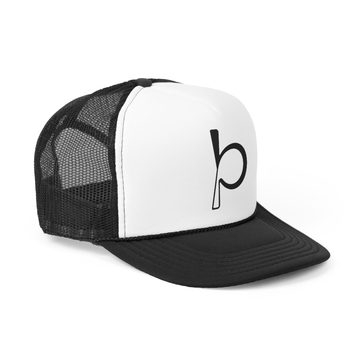 BoardPunks Hat - Trucker - Black/White